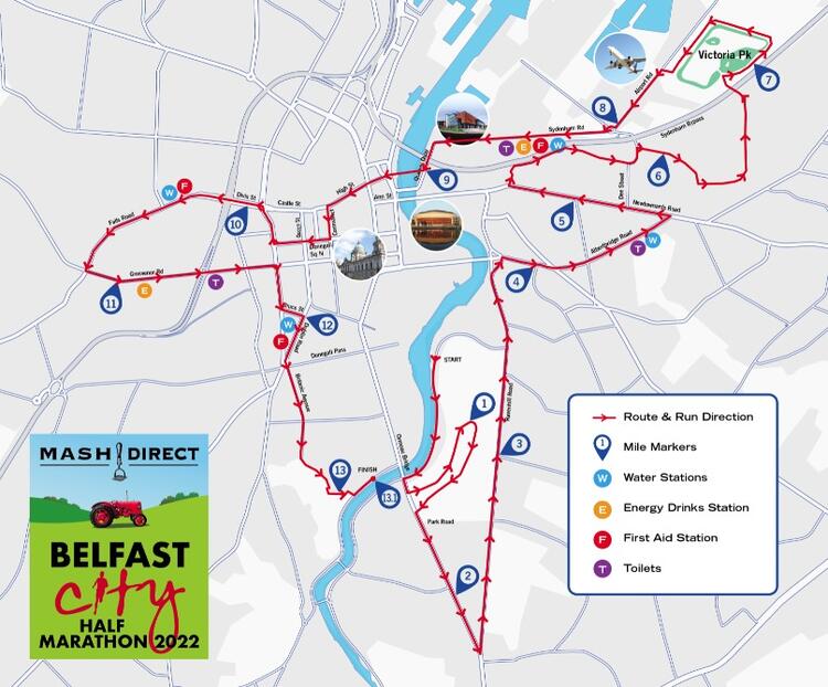 Belfast City Half Marathon Sunday 15th Sep 2024