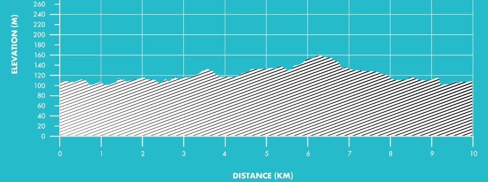 Coventry Half Marathon Elevation Profile