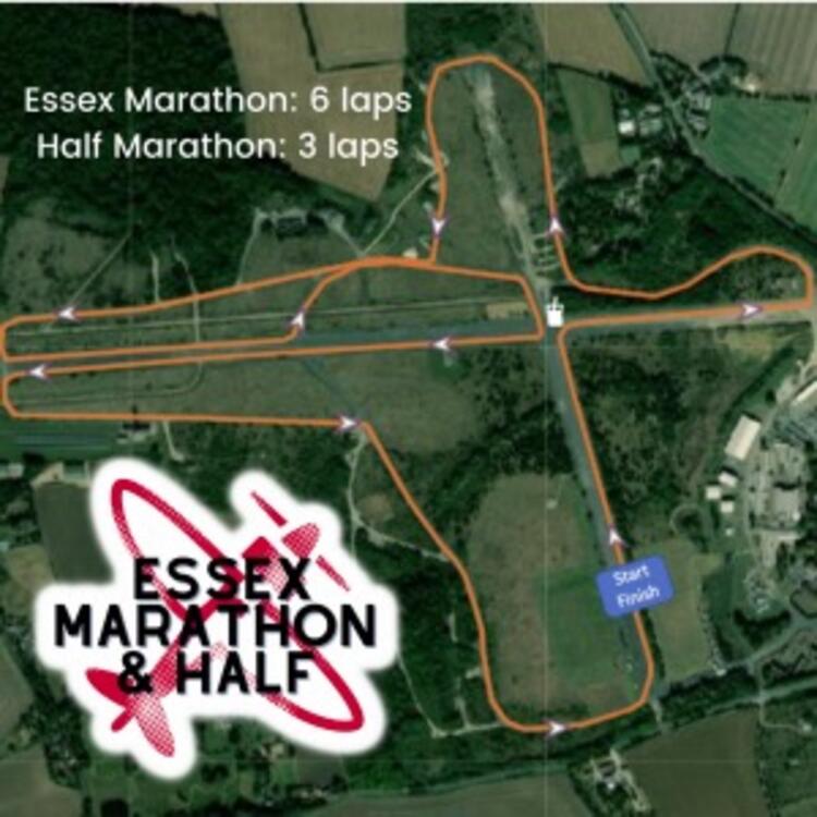 Essex Half Marathon Route Map