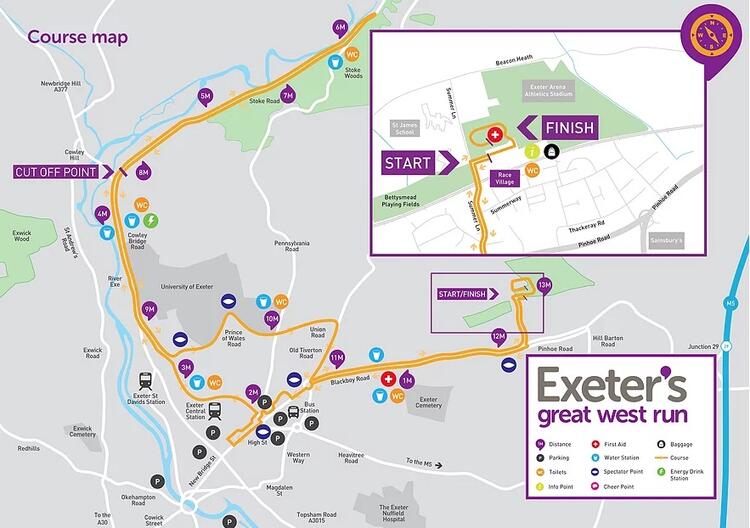 Great West Run Course Route