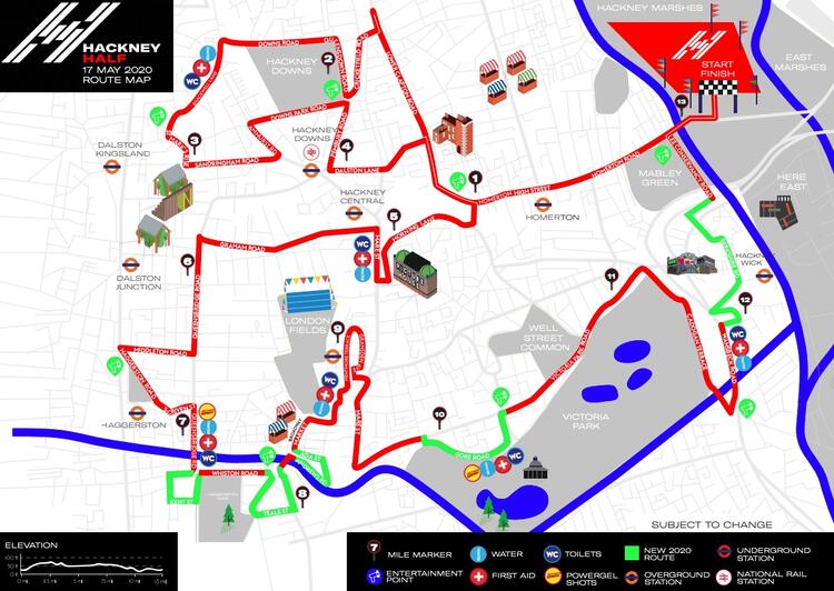 Hackney Half Marathon Sunday 22nd May 2022