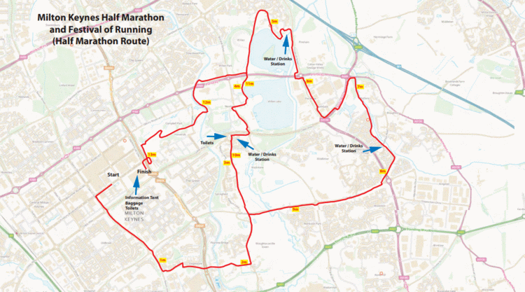 Milton Keynes Half Marathon