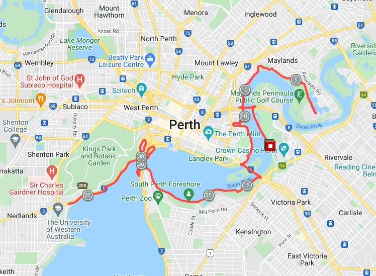 Perth Marathon Sunday 6th Oct 2024