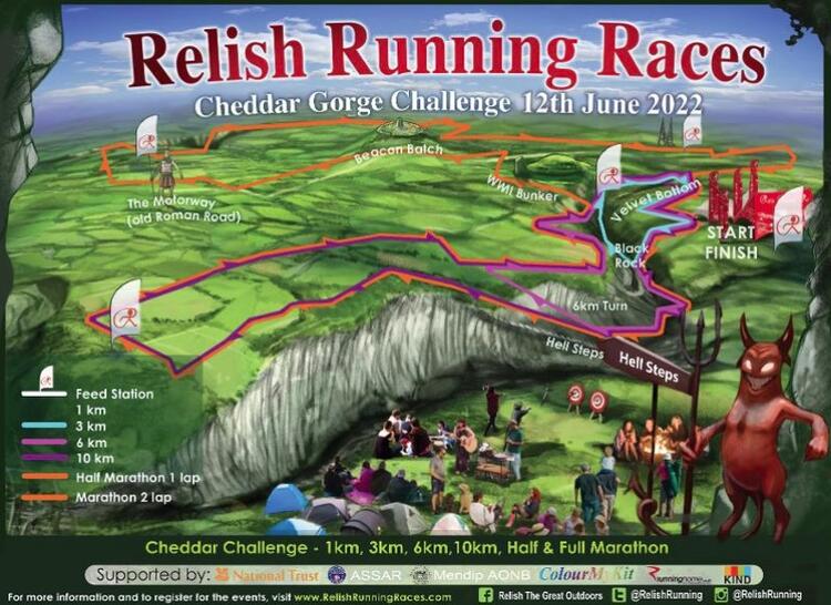 Chedder Gorge Half Marathon