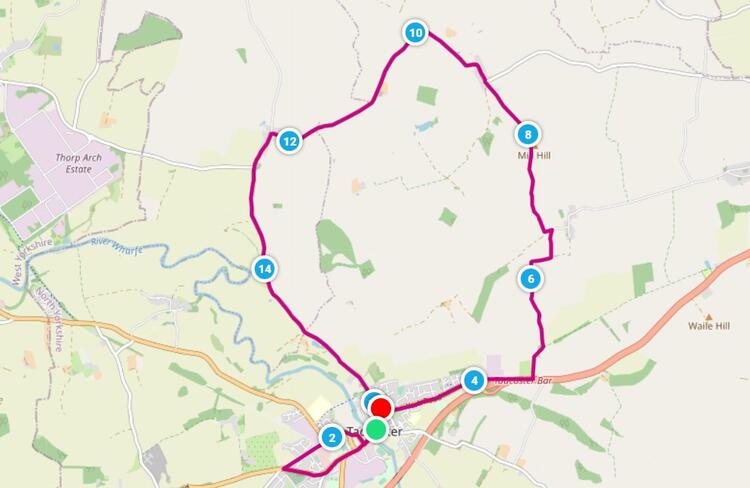 Tad 10 Course Map